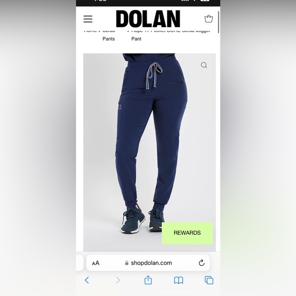 Dolan scrubs size XS 25in petite - Picture 1 of 2